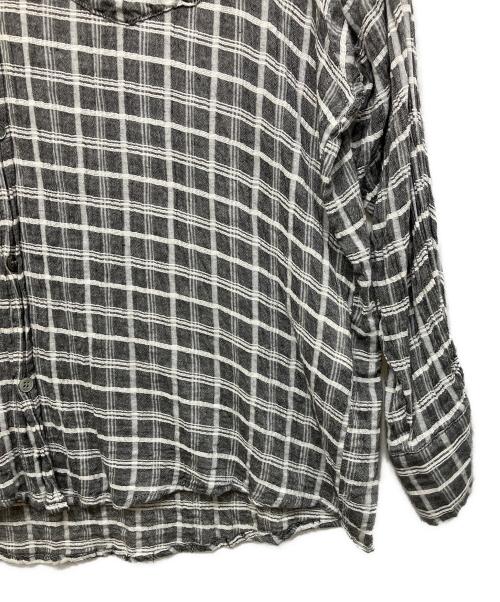 OUR LEGACY（アワーレガシー）OUR LEGACY (アワーレガシー) チェックBDシャツ グレー サイズ:46の古着・服飾アイテム