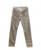 Tenderテンダー）の古着「ウールコットンパンツ」｜ブラウン