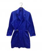 Adolphe Lafontアドルフラフォン）の古着「タイロッケンコート」｜ブルー