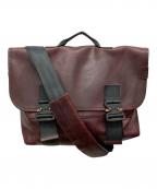 DEFYディファイ）の古着「メッセンジャーバッグ」｜ワインレッド