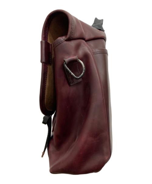 DEFY（ディファイ）DEFY (ディファイ) メッセンジャーバッグ ワインレッドの古着・服飾アイテム