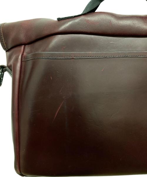 DEFY（ディファイ）DEFY (ディファイ) メッセンジャーバッグ ワインレッドの古着・服飾アイテム