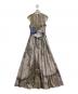 AMERI (アメリ) CARTOGRAPHIC PATTERN DRESS ブルー サイズ:S：10000円
