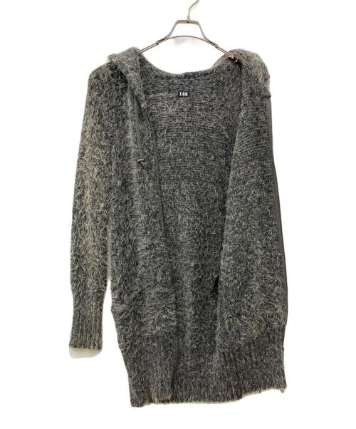 L.G.B（ルグランブルー）L.G.B (ルグランブルー) ニットパーカー グレー サイズ:１の古着・服飾アイテム