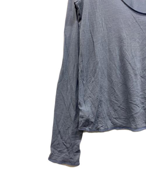 6(ROKU) BEAUTY&YOUTH（ロク ビューティーアンドユース）6(ROKU) BEAUTY&YOUTH (ロク ビューティーアンドユース) バックホール フーディ ブルー サイズ:Freeの古着・服飾アイテム