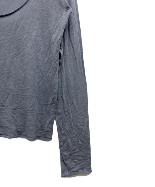 6(ROKU) BEAUTY&YOUTH（ロク ビューティーアンドユース）6(ROKU) BEAUTY&YOUTH (ロク ビューティーアンドユース) バックホール フーディ ブルー サイズ:Freeの古着・服飾アイテム