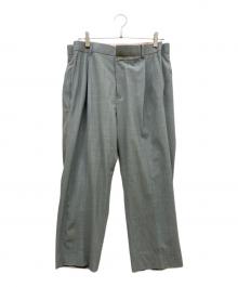 AKIKOAOKI（アキコアオキ）の古着「undressed trousers」｜グレー
