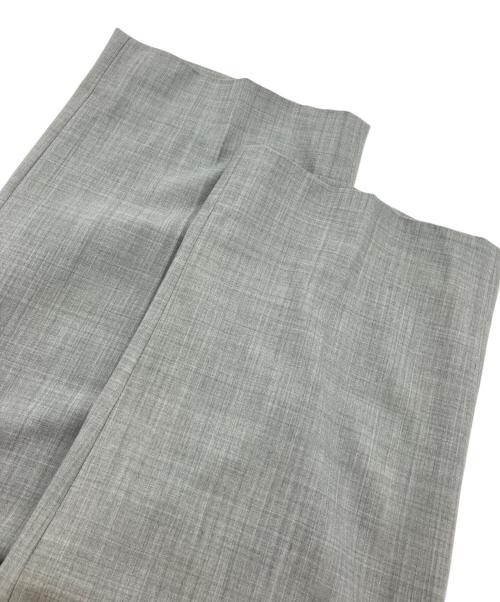 AKIKOAOKI（アキコアオキ）AKIKOAOKI (アキコアオキ) undressed trousers グレー サイズ:F 未使用品の古着・服飾アイテム
