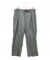 AKIKOAOKI（アキコアオキ）の古着「undressed trousers」｜グレー