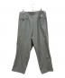 AKIKOAOKI (アキコアオキ) undressed trousers グレー サイズ:F 未使用品：19000円