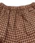 中古・古着 Ernie Palo (アーニーパロ) 6(ROKU) BEAUTY&YOUTH (ロク ビューティーアンドユース) 別注 SILK COTTON EASY SHORTS ブラウン サイズ:SIZE 38 未使用品：11000円