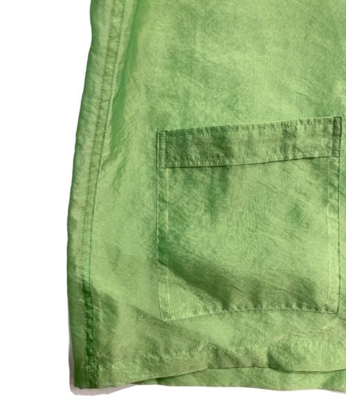 6(ROKU) BEAUTY&YOUTH（ロク ビューティーアンドユース）6(ROKU) BEAUTY&YOUTH (ロク ビューティーアンドユース) ORGANDY SHIRT グリーン サイズ:36の古着・服飾アイテム