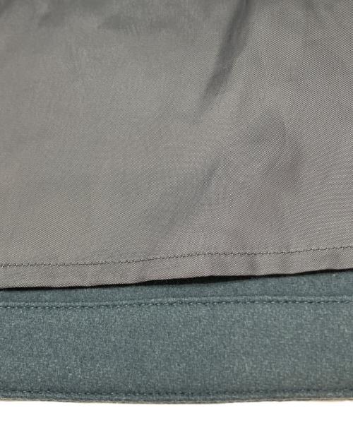 ELIN（エリン）ELIN (エリン) ボリュームスリーブウールコート　STUDIOUS別注 ブルー サイズ:36の古着・服飾アイテム