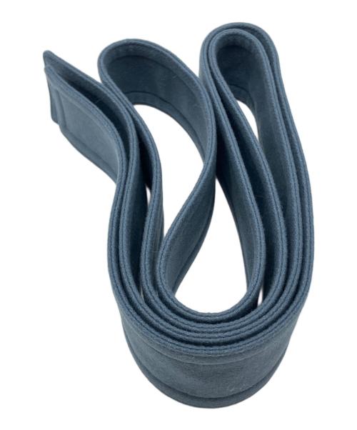 ELIN（エリン）ELIN (エリン) ボリュームスリーブウールコート　STUDIOUS別注 ブルー サイズ:36の古着・服飾アイテム