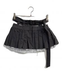 MAISON SPECIAL（メゾンスペシャル）の古着「Chino Skirt Belt」｜グレー