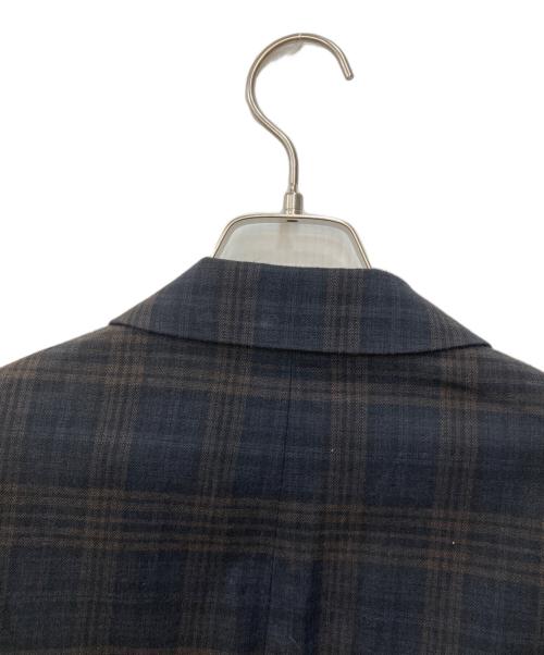 PS Paul Smith（ＰＳポールスミス）PS Paul Smith (ＰＳポールスミス) チェックジャケット ブラウン サイズ:Ｌの古着・服飾アイテム