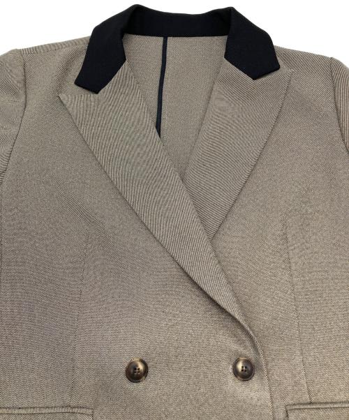 INED CLARO（イネドクラロ）INED CLARO (イネドクラロ) シャンブレーシャークジャケット ブラウン サイズ:Ｆの古着・服飾アイテム