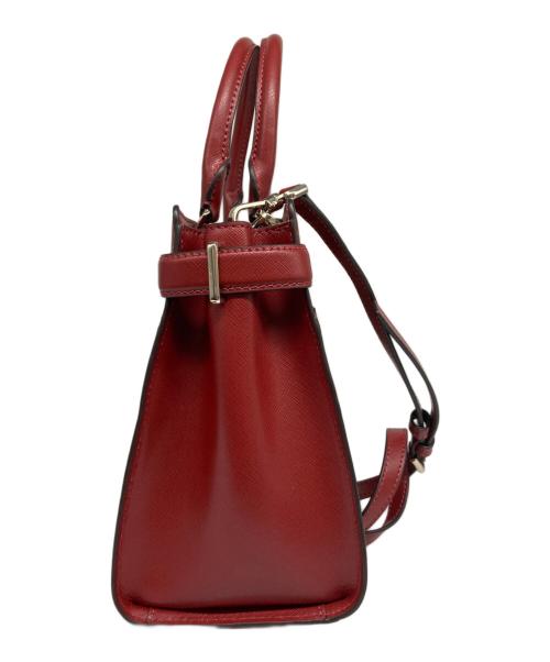 Kate Spade（ケイトスペード）Kate Spade (ケイトスペード) ステイシー ミディアム サッチェル レッドの古着・服飾アイテム