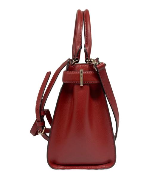 Kate Spade（ケイトスペード）Kate Spade (ケイトスペード) ステイシー ミディアム サッチェル レッドの古着・服飾アイテム