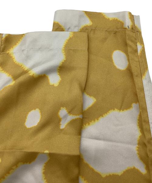 BANANATIME（バナナタイム）BANANATIME (バナナタイム) 総柄シルクパンツ イエロー サイズ:XSの古着・服飾アイテム