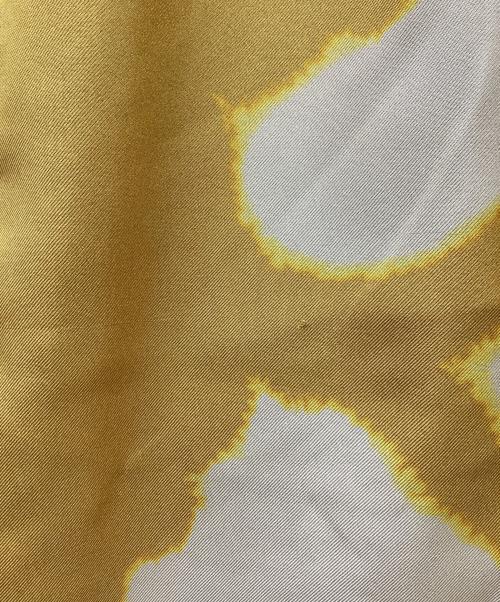 BANANATIME（バナナタイム）BANANATIME (バナナタイム) 総柄シルクパンツ イエロー サイズ:XSの古着・服飾アイテム