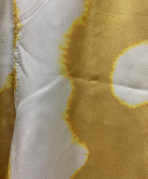 BANANATIME（バナナタイム）BANANATIME (バナナタイム) 総柄シルクパンツ イエロー サイズ:XSの古着・服飾アイテム
