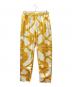 BANANATIME（バナナタイム）の古着「総柄シルクパンツ」｜イエロー