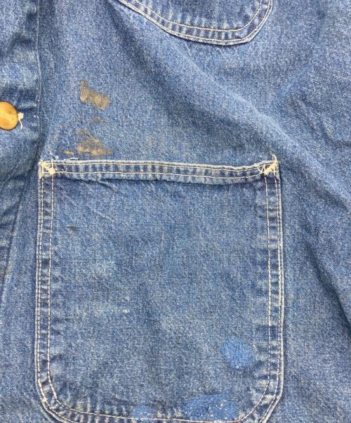 CarHartt（カーハート）CarHartt (カーハート) ライトオンス デニムカバーオール インディゴ サイズ:不明の古着・服飾アイテム