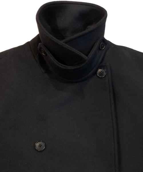 1 OF MINE（ワンオブマイン）1 OF MINE (ワンオブマイン) W ピー コート ブラック サイズ:Mの古着・服飾アイテム