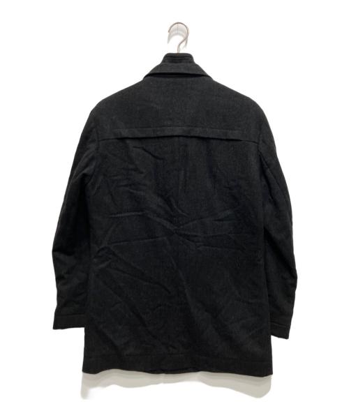 HUGO BOSS（ヒューゴ ボス）HUGO BOSS (ヒューゴ ボス) ラムウール混ジャケット ブラック サイズ:44の古着・服飾アイテム