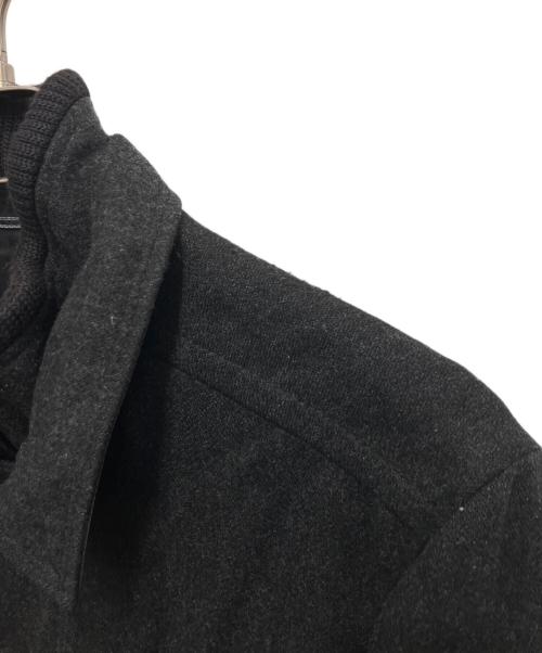 HUGO BOSS（ヒューゴ ボス）HUGO BOSS (ヒューゴ ボス) ラムウール混ジャケット ブラック サイズ:44の古着・服飾アイテム