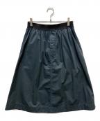 MHLエムエイチエル）の古着「SUPERFINE COTTON TWILL SKIRT」｜グレー
