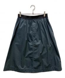 MHL（エムエイチエル）の古着「SUPERFINE COTTON TWILL SKIRT」｜グレー