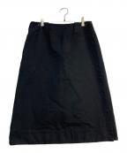 MHLエムエイチエル）の古着「COTTON WOOL DRILL SKIRT」｜ブラック