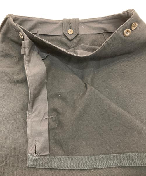 MHL（エムエイチエル）MHL (エムエイチエル) COTTON WOOL DRILL SKIRT ブラック サイズ:3の古着・服飾アイテム