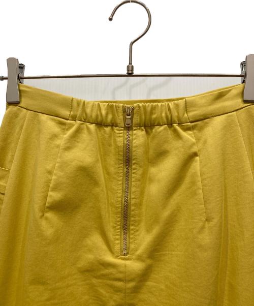 LOUNIE（ルーニー）LOUNIE (ルーニー) ボタンアクセントスカート イエロー サイズ:SIZE 36の古着・服飾アイテム