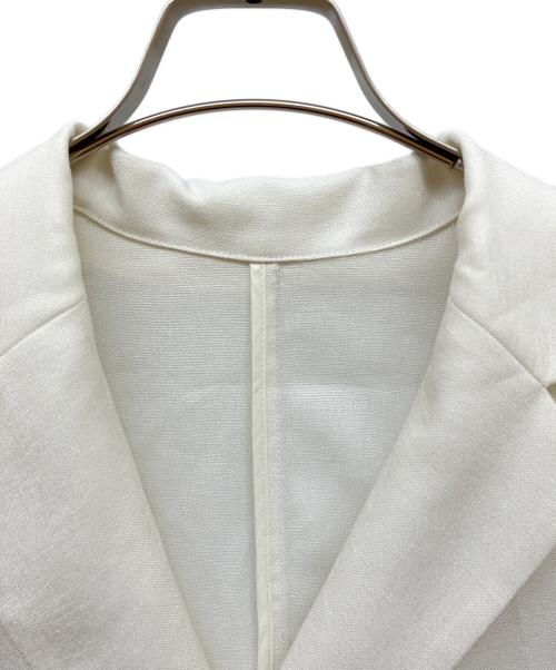 LOUNIE（ルーニー）LOUNIE (ルーニー) ハーフスリーブジャケット ホワイト サイズ:38の古着・服飾アイテム