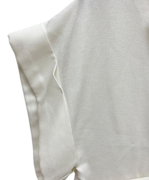 LOUNIE（ルーニー）LOUNIE (ルーニー) ハーフスリーブジャケット ホワイト サイズ:38の古着・服飾アイテム