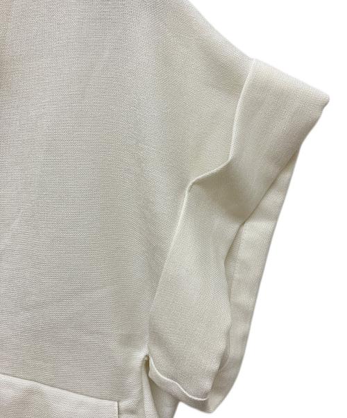LOUNIE（ルーニー）LOUNIE (ルーニー) ハーフスリーブジャケット ホワイト サイズ:38の古着・服飾アイテム
