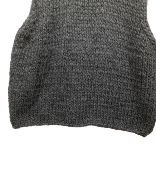 toogood（トゥーグッド）toogood (トゥーグッド) THE MOUNTAINEER JUMPER HAND KINT WOOL チャコールグレー サイズ:SIZE Freeの古着・服飾アイテム