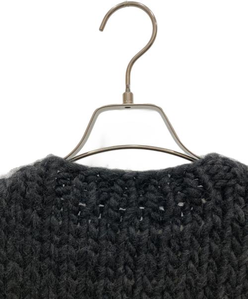 toogood（トゥーグッド）toogood (トゥーグッド) THE MOUNTAINEER JUMPER HAND KINT WOOL チャコールグレー サイズ:SIZE Freeの古着・服飾アイテム
