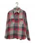 SUGAR CANE（シュガーケーン）の古着「TWILL CHECK WORK SHIRT」｜グレー×レッド