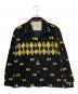 STYLE EYES（スタイルアイズ）の古着「ARGYLE CORDUROY SPORTS SHIRT」｜ブラック