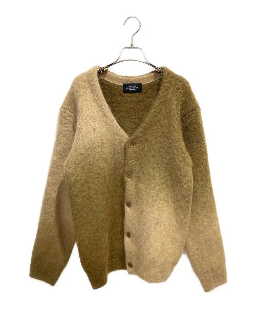 UNUSED（アンユーズド）UNUSED (アンユーズド) Gradation mohair cardigan ブラウン サイズ:2の古着・服飾アイテム