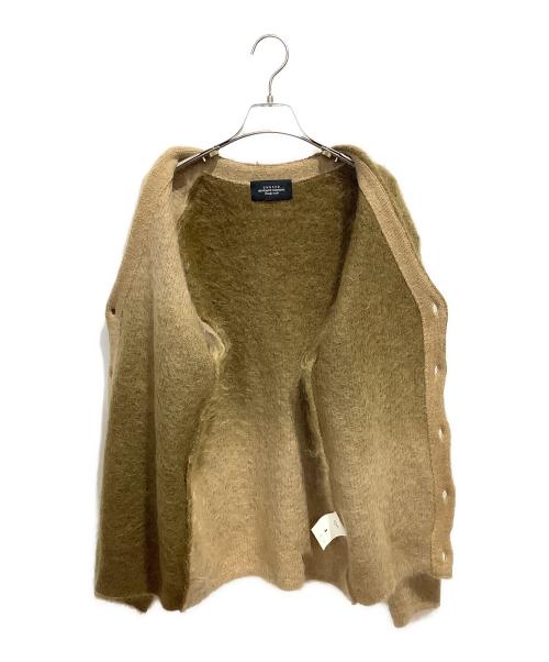 UNUSED（アンユーズド）UNUSED (アンユーズド) Gradation mohair cardigan ブラウン サイズ:2の古着・服飾アイテム