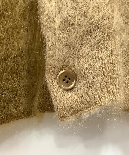 UNUSED（アンユーズド）UNUSED (アンユーズド) Gradation mohair cardigan ブラウン サイズ:2の古着・服飾アイテム