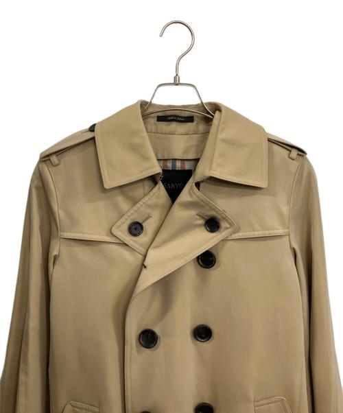 SANYO（サンヨー）SANYO (サンヨー) ライナー付トレンチコート ベージュ サイズ:Sの古着・服飾アイテム