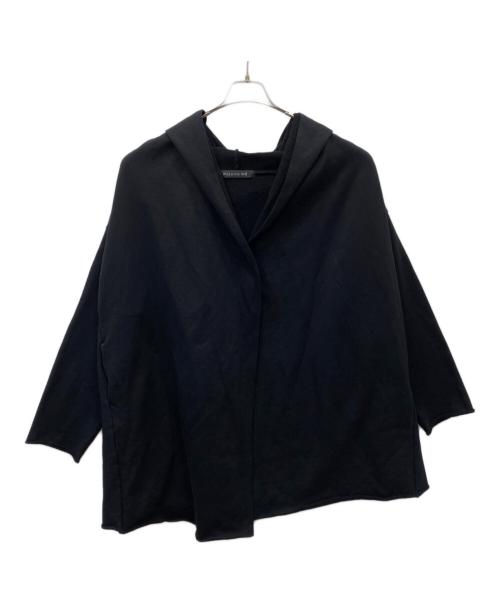 mizuiro-ind（ミズイロインド）mizuiro-ind (ミズイロインド) スウェットドレープカーディガン ブラック サイズ:Freeの古着・服飾アイテム