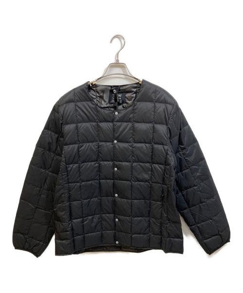 TAION（タイオン）TAION (タイオン) ノーカラーダウンジャケット ブラック サイズ:SIZE 2XLの古着・服飾アイテム