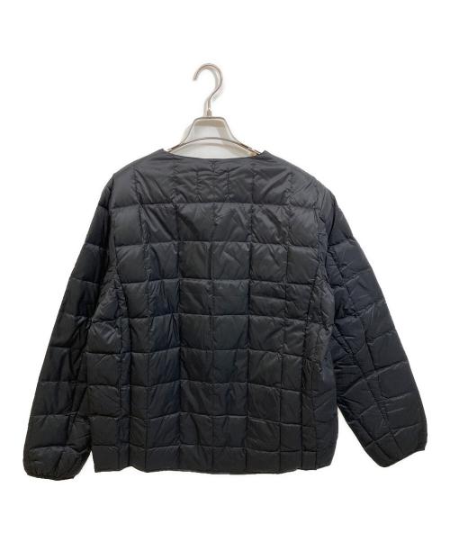 TAION（タイオン）TAION (タイオン) ノーカラーダウンジャケット ブラック サイズ:SIZE 2XLの古着・服飾アイテム